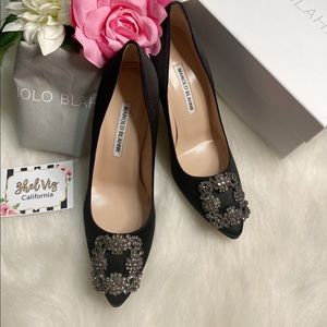 ❣️SOLD❣️BNIB Manolo Blahnik Hangisi 105mm